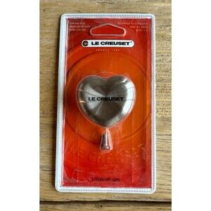 Le Creuset Stainless Steel Heart Knob NEW